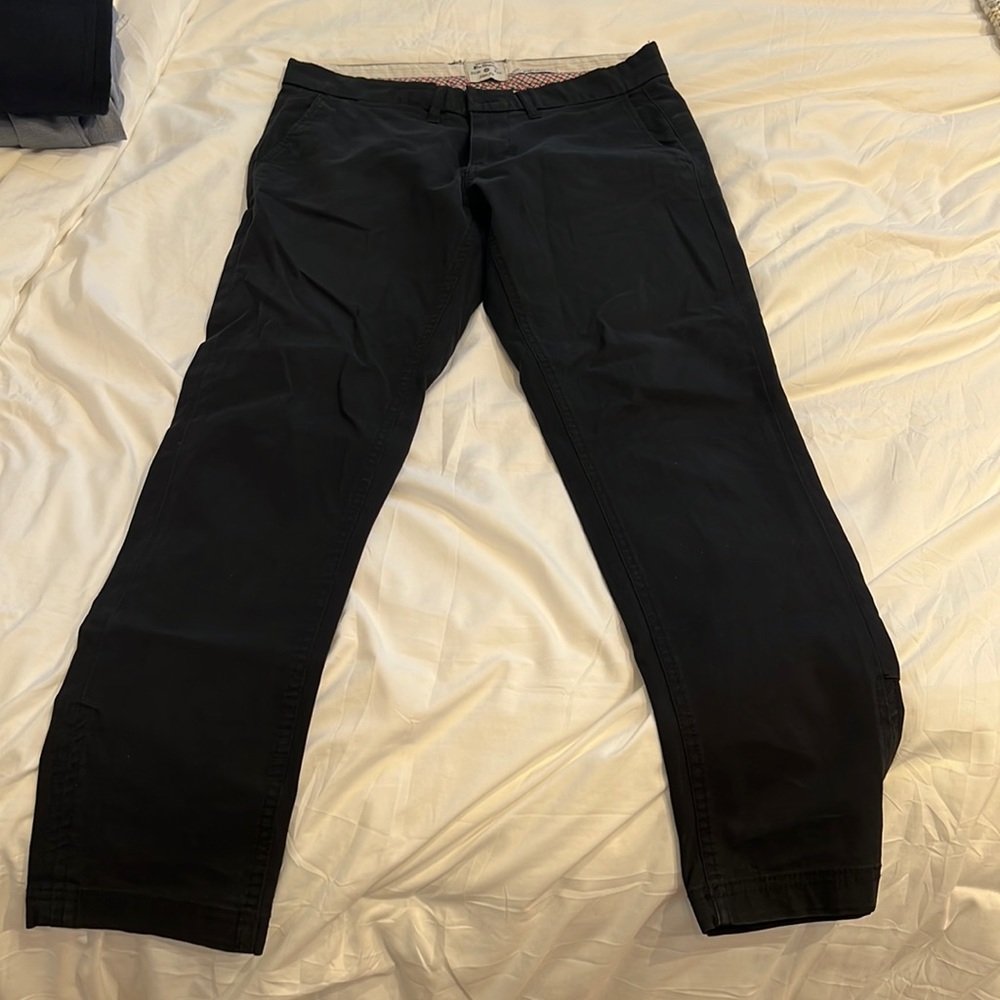 Ben Sherman men’s black slim fit pants sizes: 32W and 32L